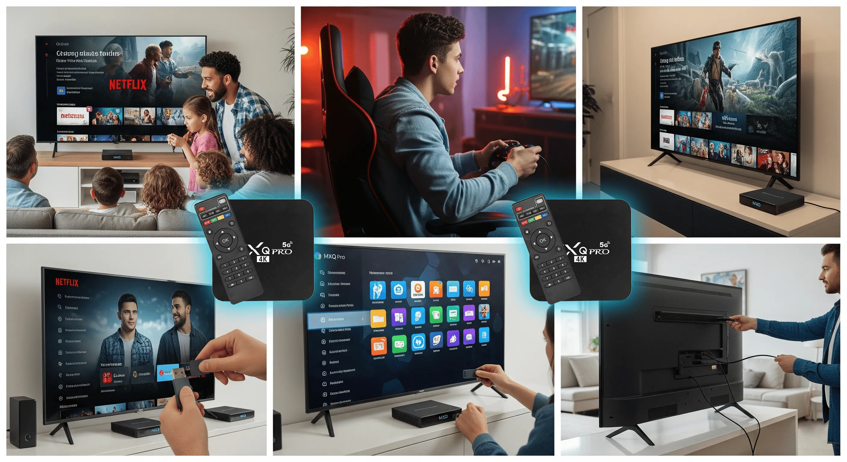خرید اندروید باکس MXQ Pro، خرید اقساطی اندروید باکس MXQ Pro، قیمت اندروید باکس MXQ Pro، اندروید باکس دال شو، اندروید باکس در اسنپ شاپ