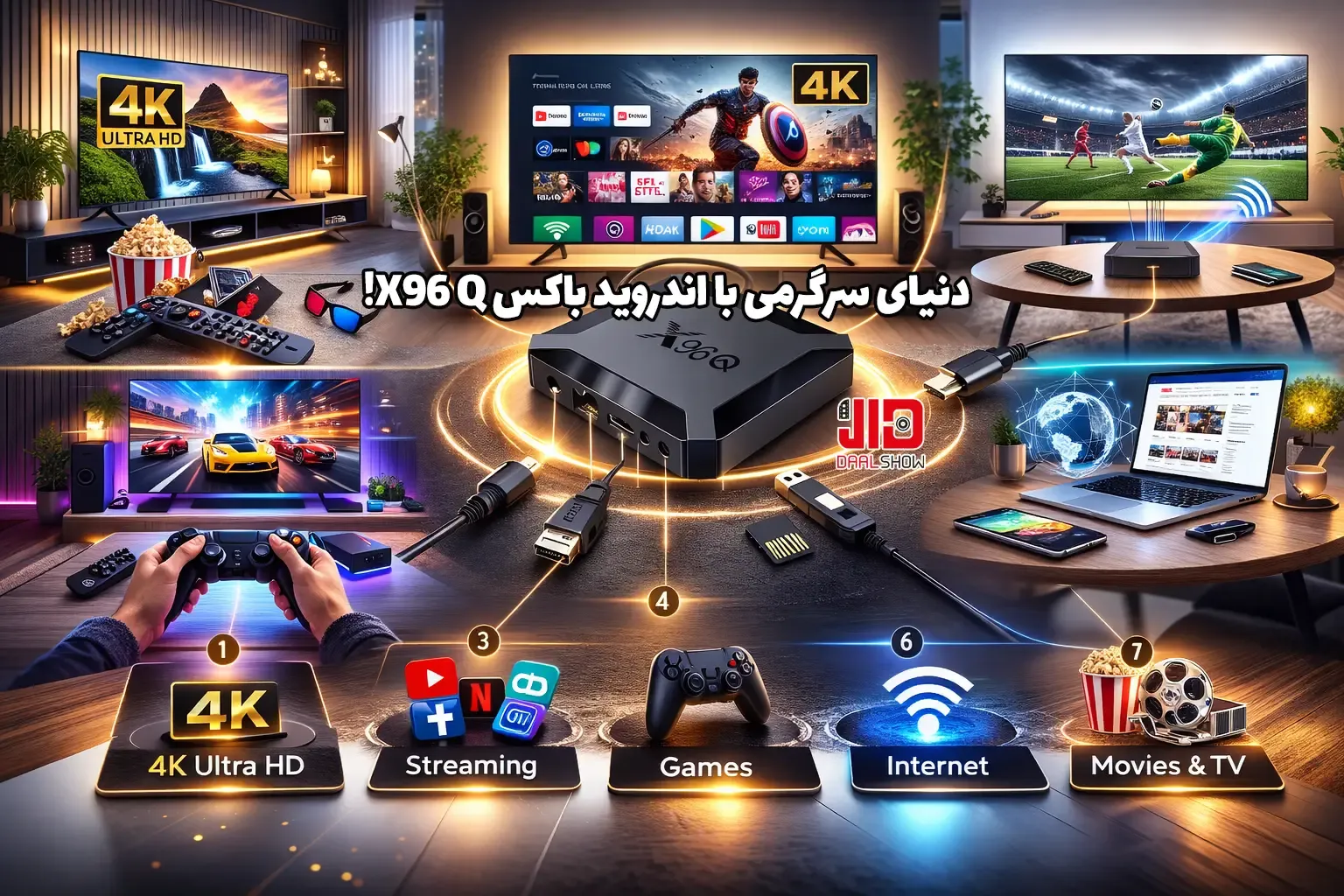 اندروید باکس X96 Q