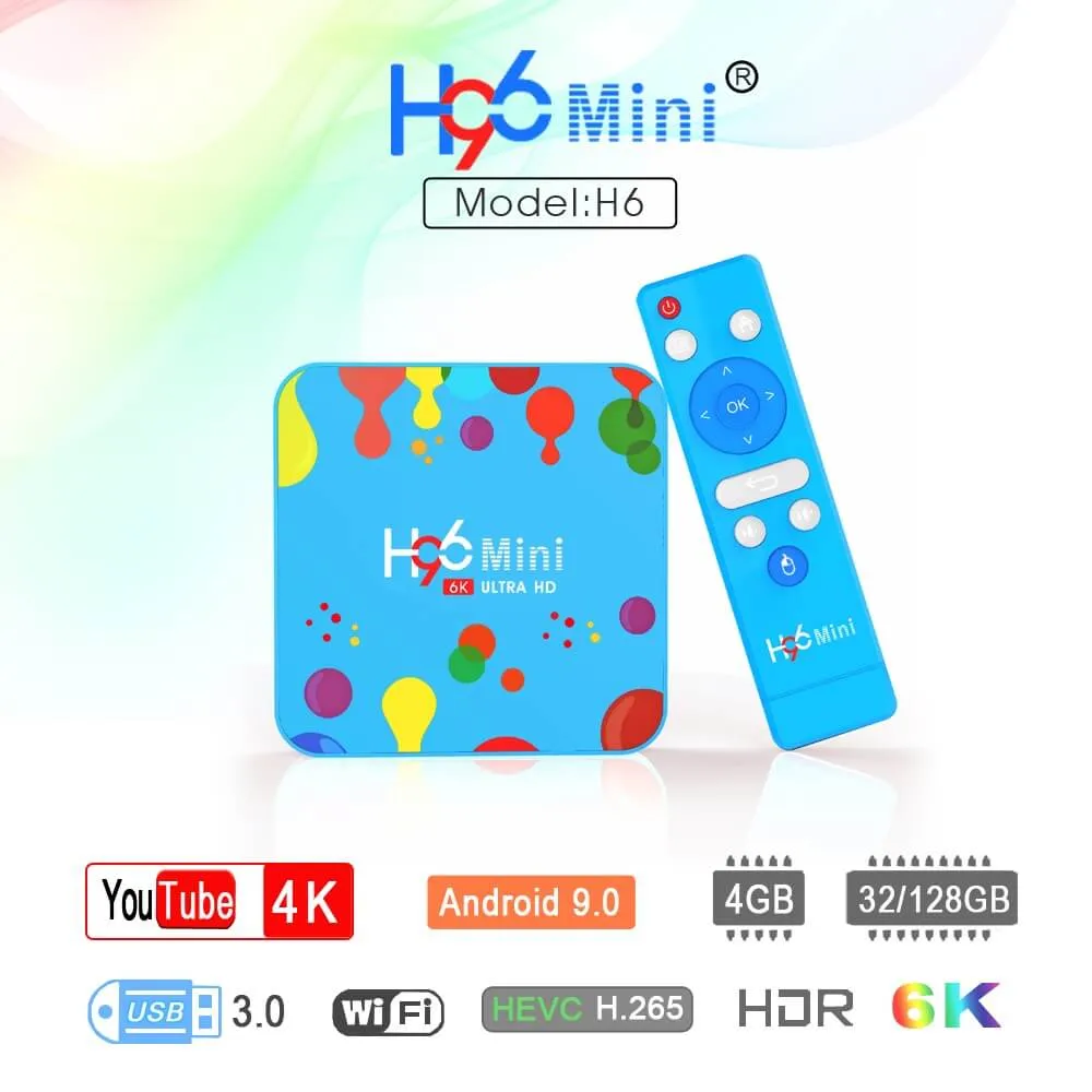 اندروید باکس، خرید اندروید باکس، قیمت اندروید باکس، اندروید باکس H96 Mini