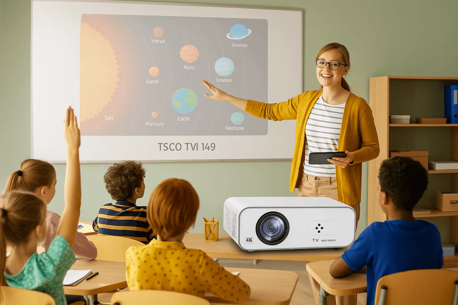 پروژکتور تسکو TSCO TVI 149، خرید پروژکتور تسکو، قیمت پروژکتور تسکو، پروژکتور دال شو